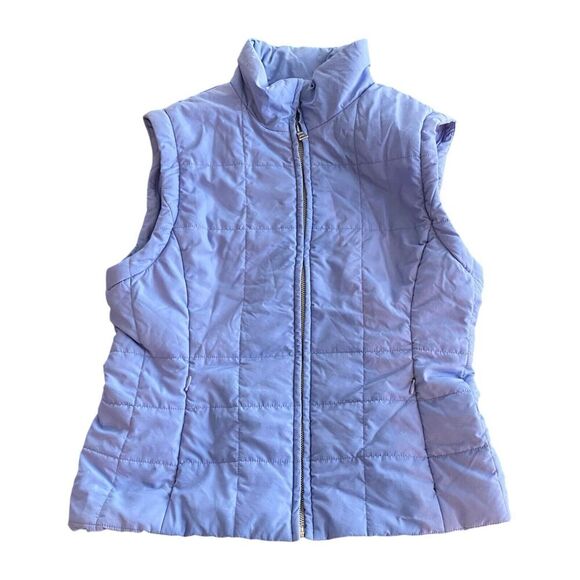 Petite Sophisticate Women's Purple 2 In 1 Jacket‎ Vest Quilted Puffer Size Small - Picture 5 of 13